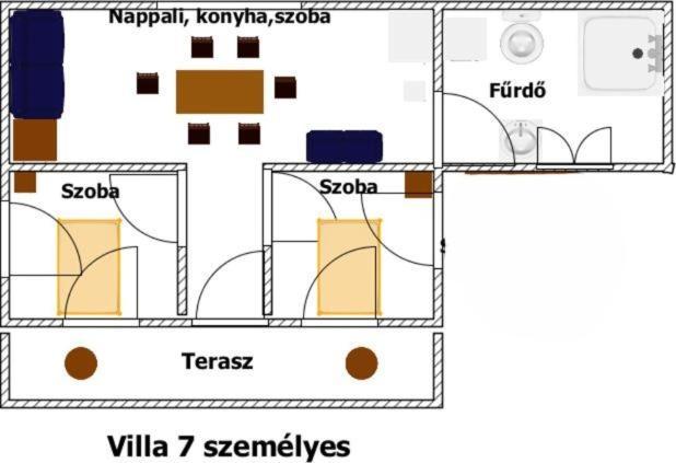 Smeraldo Villa Siófok Exterior foto